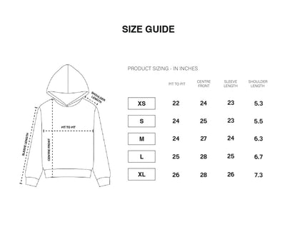 "Reshape Reality" Cropped Hoodie