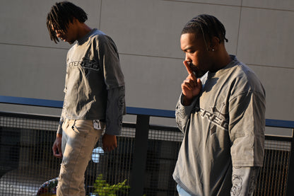 "LHHK" DOUBLE LAYERED TEE