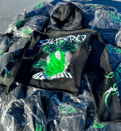 "Reshape Reality" Cropped Hoodie